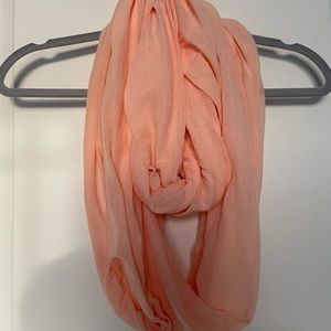 Peach scarf